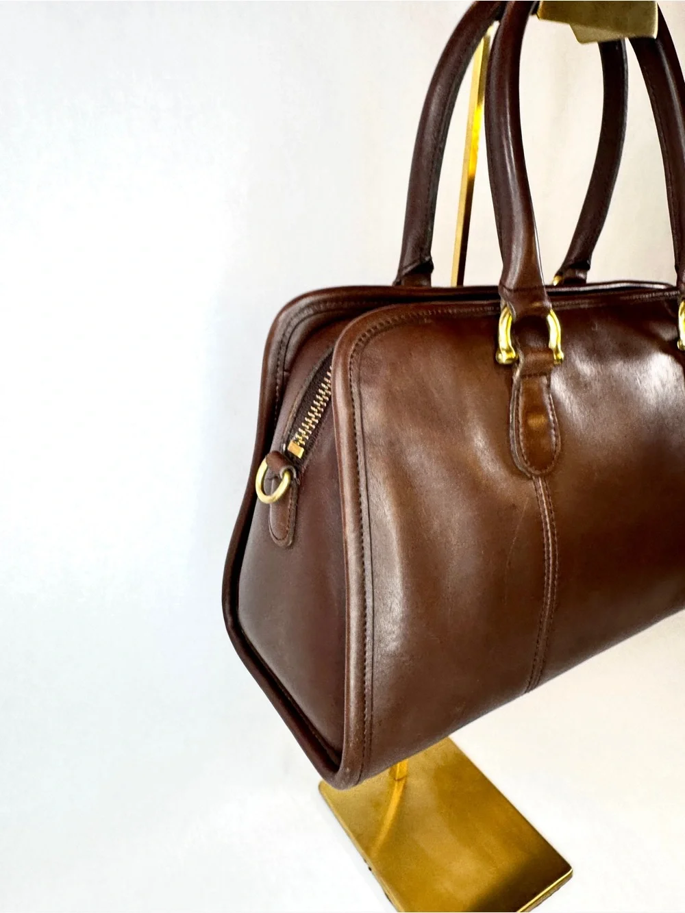 Vintage Coach 9871 Lexington Brown Leather Doctor Satchel USA Briefcase Purse